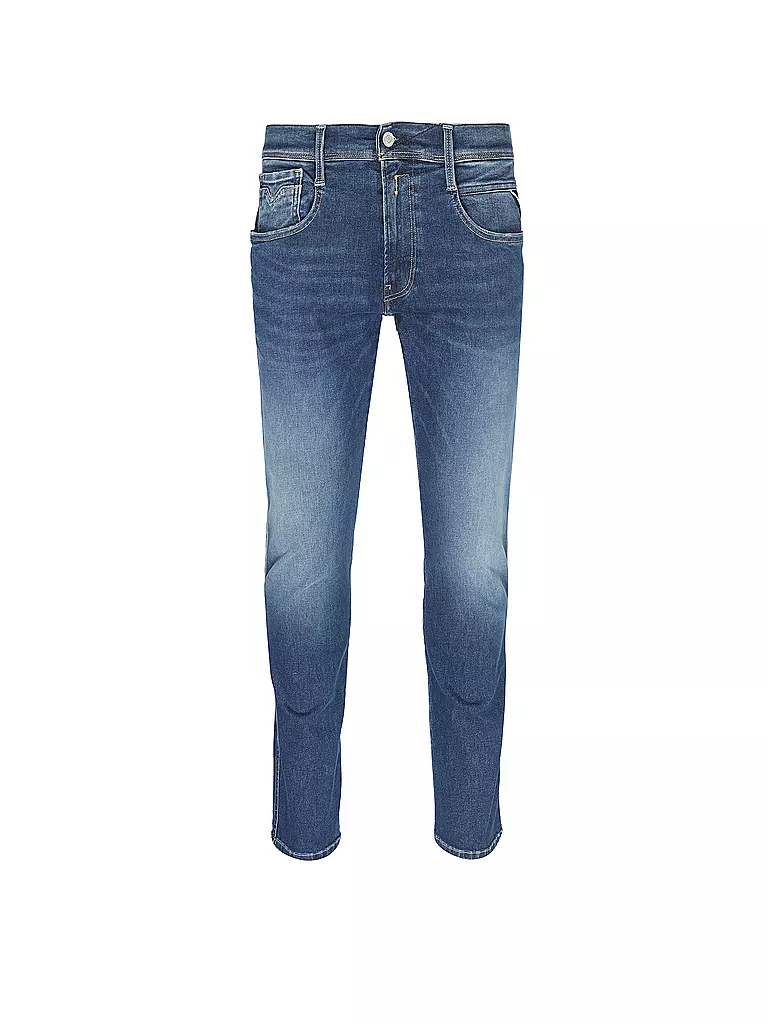 REPLAY Jeans Slim Fit ANBASS HYPERFLEX Blau